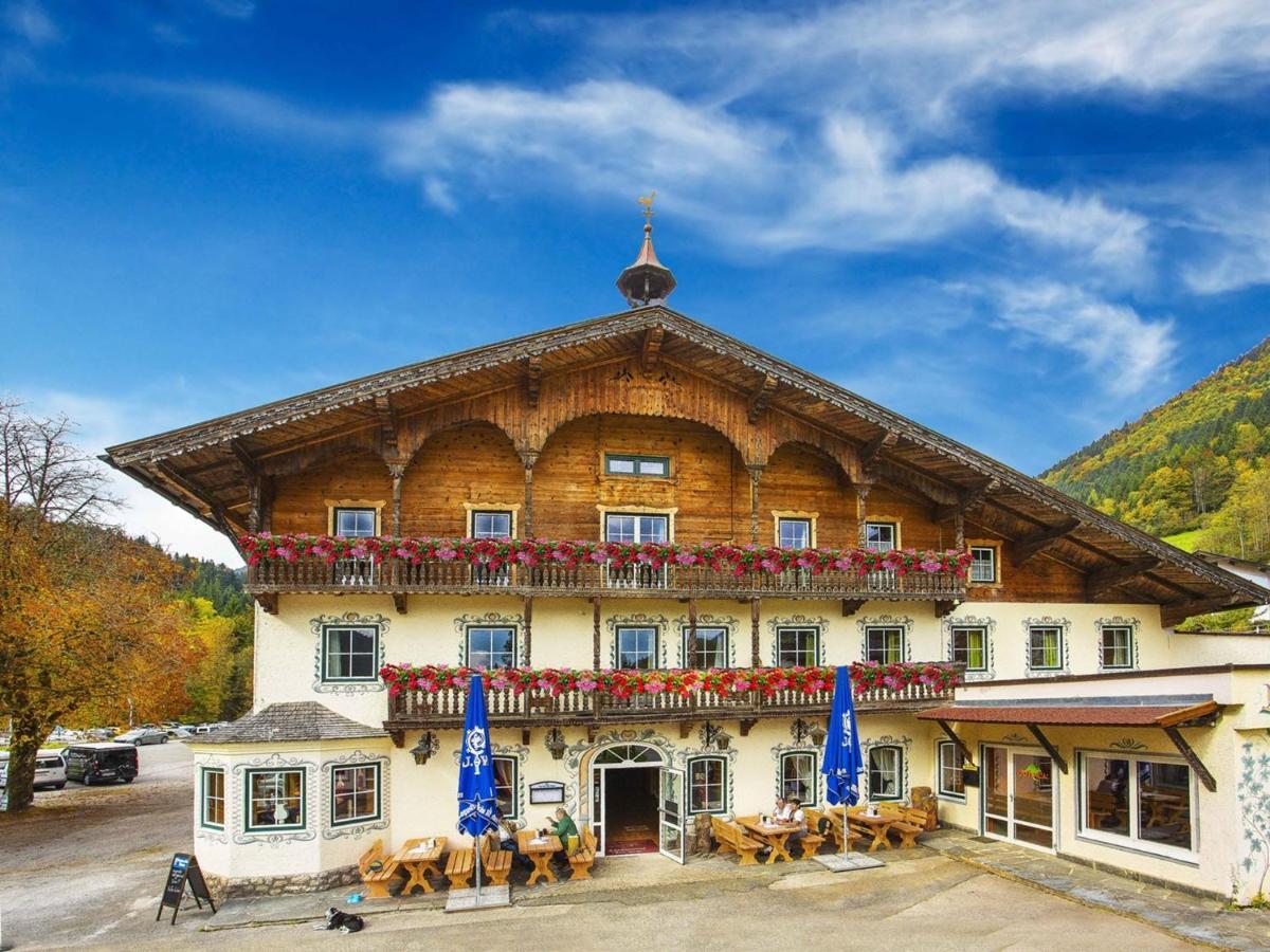Alpenlodge, Ferienwohnung 16 Thiersee Dış mekan fotoğraf